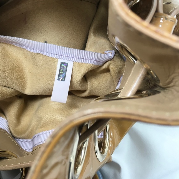 Jimmy Choo Patent Leather Hobo Shoulder Handbag ✅Offers Welcome - Picture 16 of 16